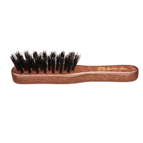 Barber Line - Spazzola per barbiere in legno piccola o nereo (06072)
