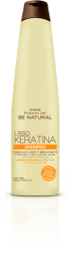 Be Natural - Champ LISSO KERATINA capelli lisci e crespi 350 ml