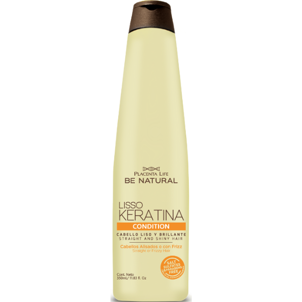 Be Natural - LISSO KERATINA Balsamo per capelli lisci e crespi 350 ml