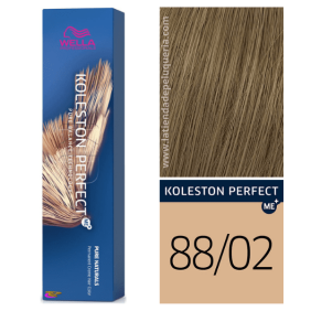 Wella - Koleston Perfect ME + Pure Naturals 88/02 Tint Intense Light Blonde Matte Natural 60 ml