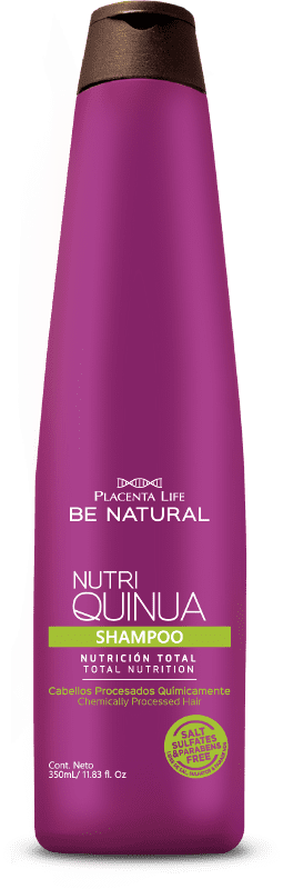 Be Natural - Champ NUTRI QUINUA capelli trattati chimicamente 350 ml