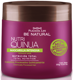 Be Natural - NUTRI QUINUA Maschera per capelli trattati chimicamente 350 ml