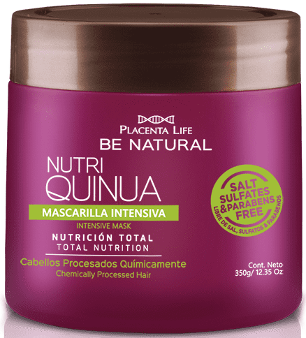 Be Natural - NUTRI QUINUA Maschera per capelli trattati chimicamente 350 ml