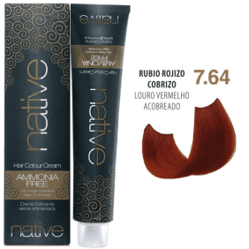 Native - Tinte sin amoniaco (sin ppd) 7.64 Rubio Rojizo Cobrizo 100 ml