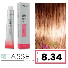 Tassel - Tinta Colore brillante con cheratina Argny 8.34 N RUBIO CLARO DORADO COPPER 100 ml (03 972)