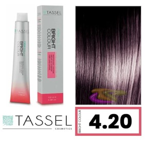 Tassel - Tinta colore brillante con castagne Argny cheratina N 4.20 VIOLA MIDDLE 100 ml (03 997)
