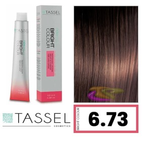 Tassel - Tinta Colore brillante con 6,73 N Marrone Argny AVELLANA cheratina 100 ml (03.984)