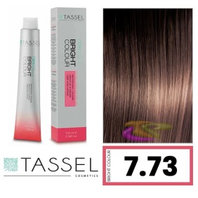 Tassel - Tinta Colore brillante con 7,73 N RUBIO cheratina Argny NOCCIOLA MIDDLE 100 ml (03 983)