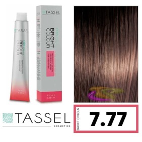 Tassel - Tinta Colore brillante con Argny cheratina N 7.77 Biondi CIOCCOLATO medio 100 ml (03.981)