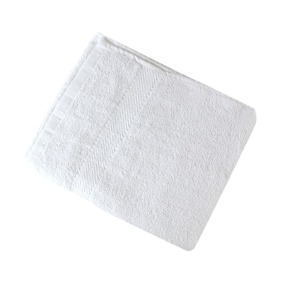 Eurostil - 1 asciugamano bianco 100% cotone 40 x 80 cm in 380 g / m2 (02947/58)