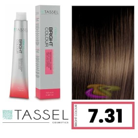 Tassel - Tint Colore brillante con Argny cheratina N FRO 7.31 RUBIO DORADO MEDIO 100 ml (04609)