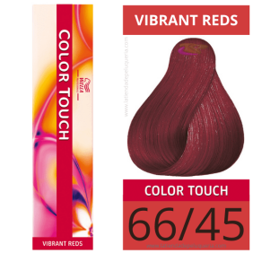 Wella - Ba o colori touch rossi vibranti 66/45 (senza amon ACO) 60 ml