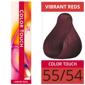Wella - Ba o colori touch rossi vibranti 55/54 (senza amon ACO) 60 ml