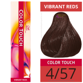 Wella - Ba o tocco di colore Vibrant Reds 4/57 (senza amon ACO) 60 ml