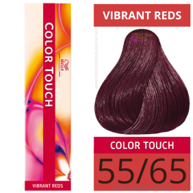 Wella - Ba o colori touch rossi vibranti 55/65 (senza amon ACO) 60 ml