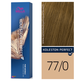 Wella - Koleston Perfect ME + Pure Naturals 77/0 Medium Intense Blonde 60 ml