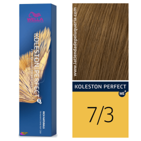 Wella - Koleston Perfect ME + Rich Naturals 7/3 Medium Golden Blonde 60 ml