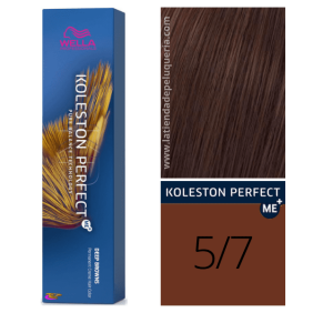 Wella - Koleston Perfect ME + Deep Browns Dye 5/7 Casta o Clear Marr n 60 ml