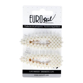Eurostil - Gold Frogs with Pearls 2 unità (06935)