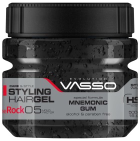 Vasso - SIN Alcohol THE ROCK 500 ml Gel fissativo (06531)