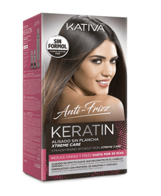 Kativa - Raddrizzamento brasiliano o SENZA FERRO Xtreme Care (ricostruisce i capelli danneggiati) 150 ml