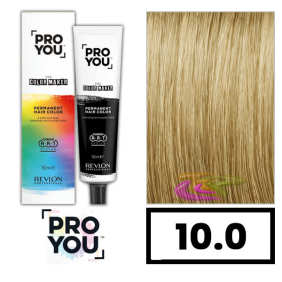 Revlon Proyou - THE COLOR MAKER 10.0 Colore capelli Biondo platino 90 ml