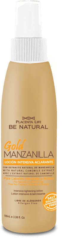 Be Natural - Lozione Purificante Intensiva CAMOMILLA ORO per capelli naturali e biondi 100 ml