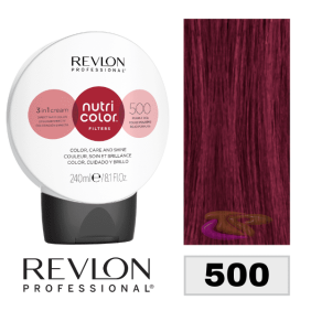 Revlon - NUTRI COLOR FILTERS Fashion 500 Red P rpura 240 ml