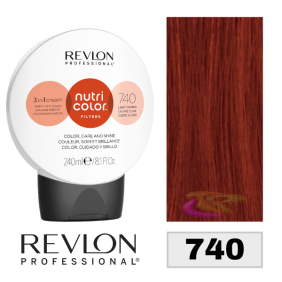 Revlon - NUTRI COLOR FILTERS Toning 740 Light Copper 240 ml