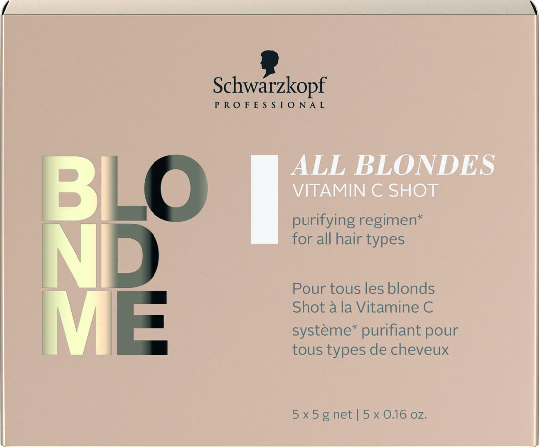 Schwarzkopf Blondme - Shot Vitamin C Detox BLONDE (5 bustine x 5 gr)