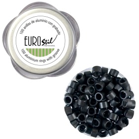 Eurostil - Bote 100 anelli nero 1 (02.911)