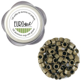 Eurostil - Bote 100 anelli chiari 8 (02.914)