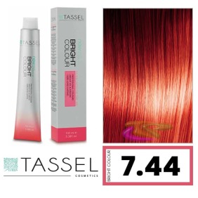 Tassel - Tinta Colore brillante con 7,44 N Argny cheratina MEDIO INTENSO COPPER BIONDA 100 ml (03 989)