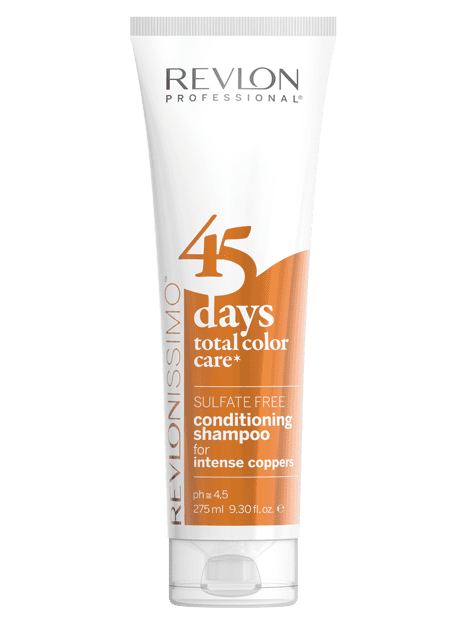 Revlon - Champ e balsamo 2 in 1 Total Color Care INTENSE 45 giorni Coppers 275 ml