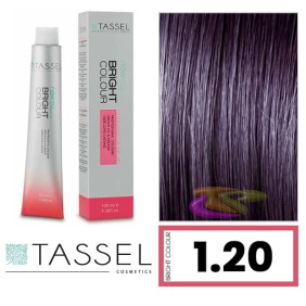 Tassel - Tinta colore brillante con 1,2 N NERO Argny MORA cheratina 100 ml (04 339)