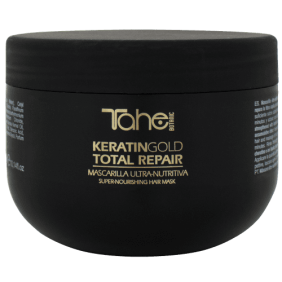 Tahe Botanic - Totale Maschera Riparazione Keratin oro ultra-nutriente 300 ml
