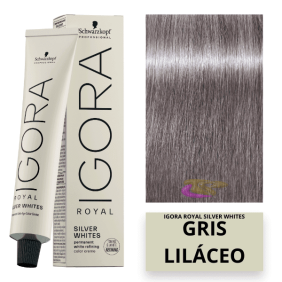 Schwarzkopf - Igora Reale Assoluti silverwhite Dye grigio lilla 60 ml