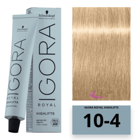 Schwarzkopf - Igora Reale HIGHLIFTS Dye 10/4 Extra Light Beige Biondo 60 ml