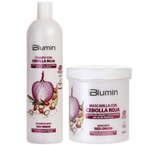 Blumin - CIPOLLA ROSSA Pack (Champ Maschera 1000 ml + 700 ml)