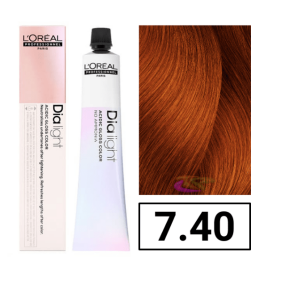 L`Oral - 7.40 DIALIGHT colorazione senza ammoniaca Rubio cobrizo 50 intensi ml