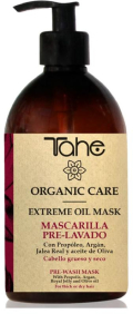 Tahe Cura organica - Maschera pre-lavaggio a secco pelo ruvido 500 ml
