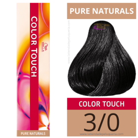 Wella - Ba o colori touch Pure Naturals 3/0 (senza amon ACO) 60 ml