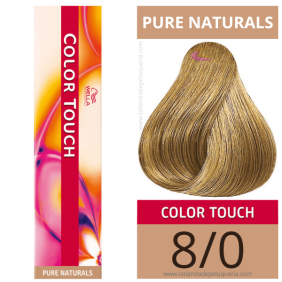 Wella - Ba o colori touch Pure Naturals 8/0 (senza amon ACO) 60 ml