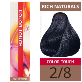 Wella - Ba o colori touch Rich Naturals 2/8 (senza amon ACO) 60 ml