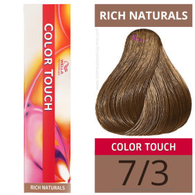 Wella - Ba o colori touch Rich Naturals 7/3 (senza amon ACO) 60 ml
