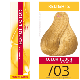 Wella - Ba o colori touch riaccende Blonde / 03 (stoppini stuoia) (senza ammoniaca) 60 ml