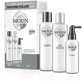 Nioxin - Kit SISTEMA 1 NATURAL perdita di densità dei capelli (3 prodotti)