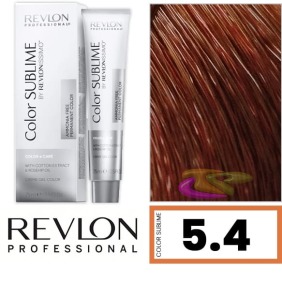 Revlon - Revlonissimo COLOR SUBLIME Dye (senza ammoniaca) 5.4 Casta o Cobrizo Glaze 75 ml