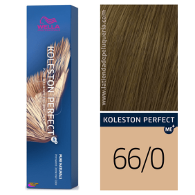 Wella - Koleston Perfect ME + Pure Naturals 66/0 Intense Blonde scuro 60 ml