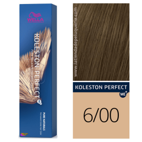 Wella - Koleston Perfect ME + Pure Naturals Dye 6/00 Natural Dark Blonde 60 ml